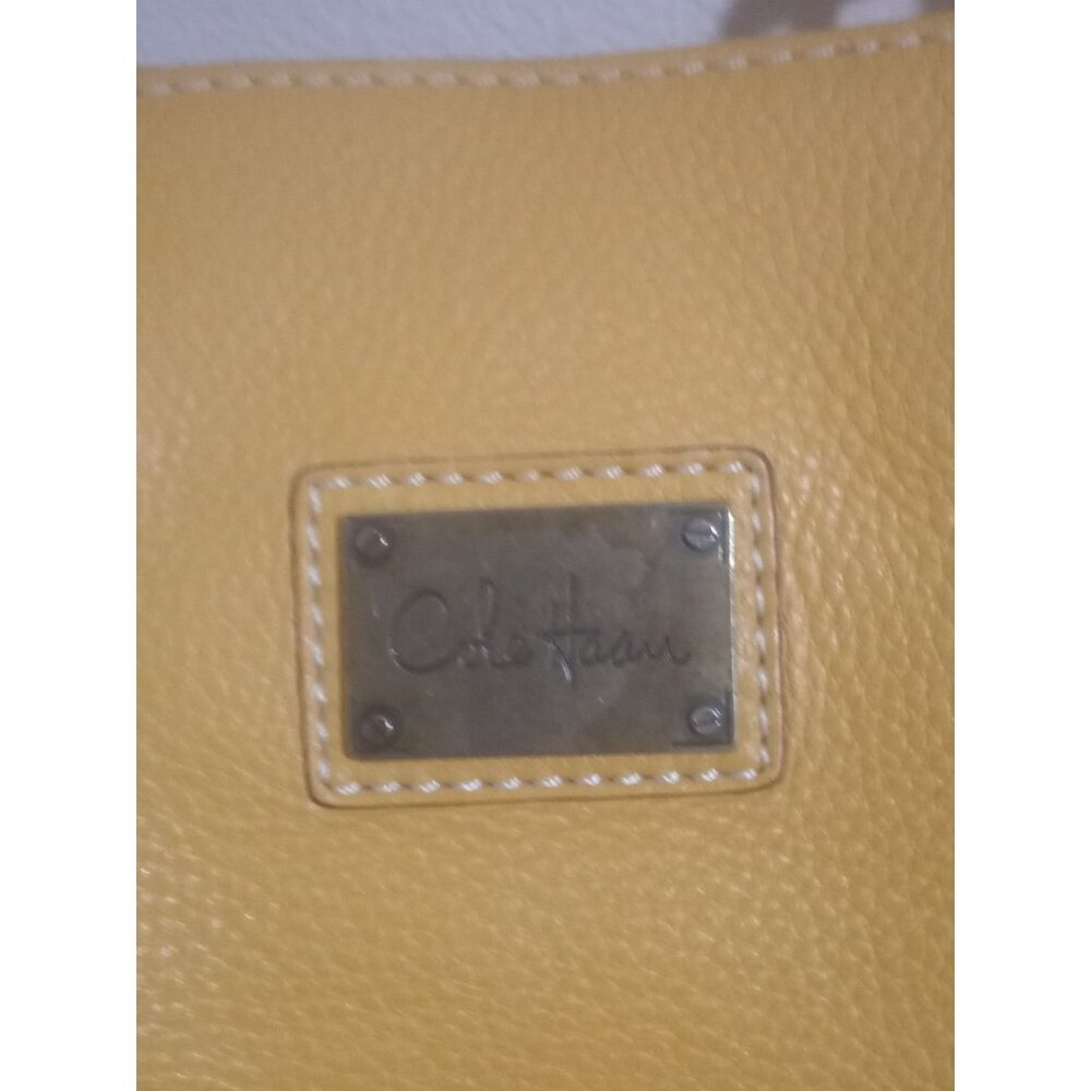 Beautiful Cole Haan Tan Brown Soft Leather Shoulder Handbag w/Double Handles - Picture 3 of 11